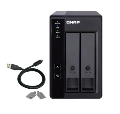 QNAP TR-002 2-BAY DAS EXPANSION UNIT NO DISK