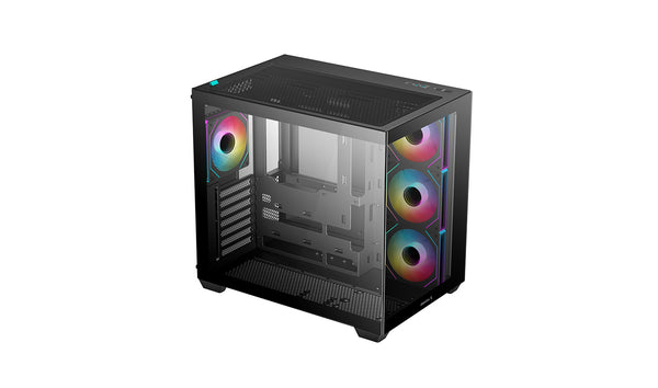 DeepCool CG530 4F ATX Case Tempered Glass 4 Pre-Installed Fans