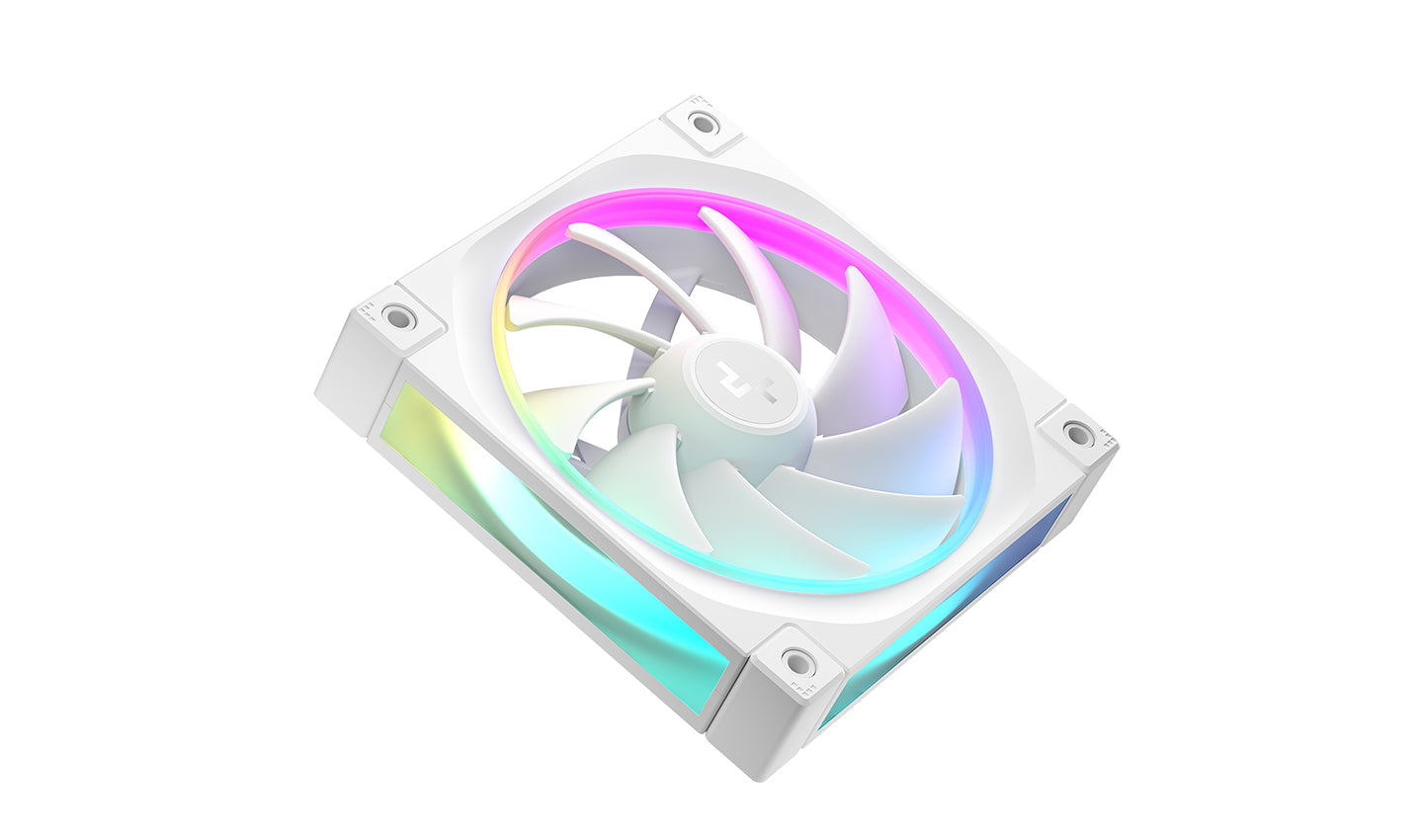 DeepCool FL12 White 120mm Unique ARGB Fans