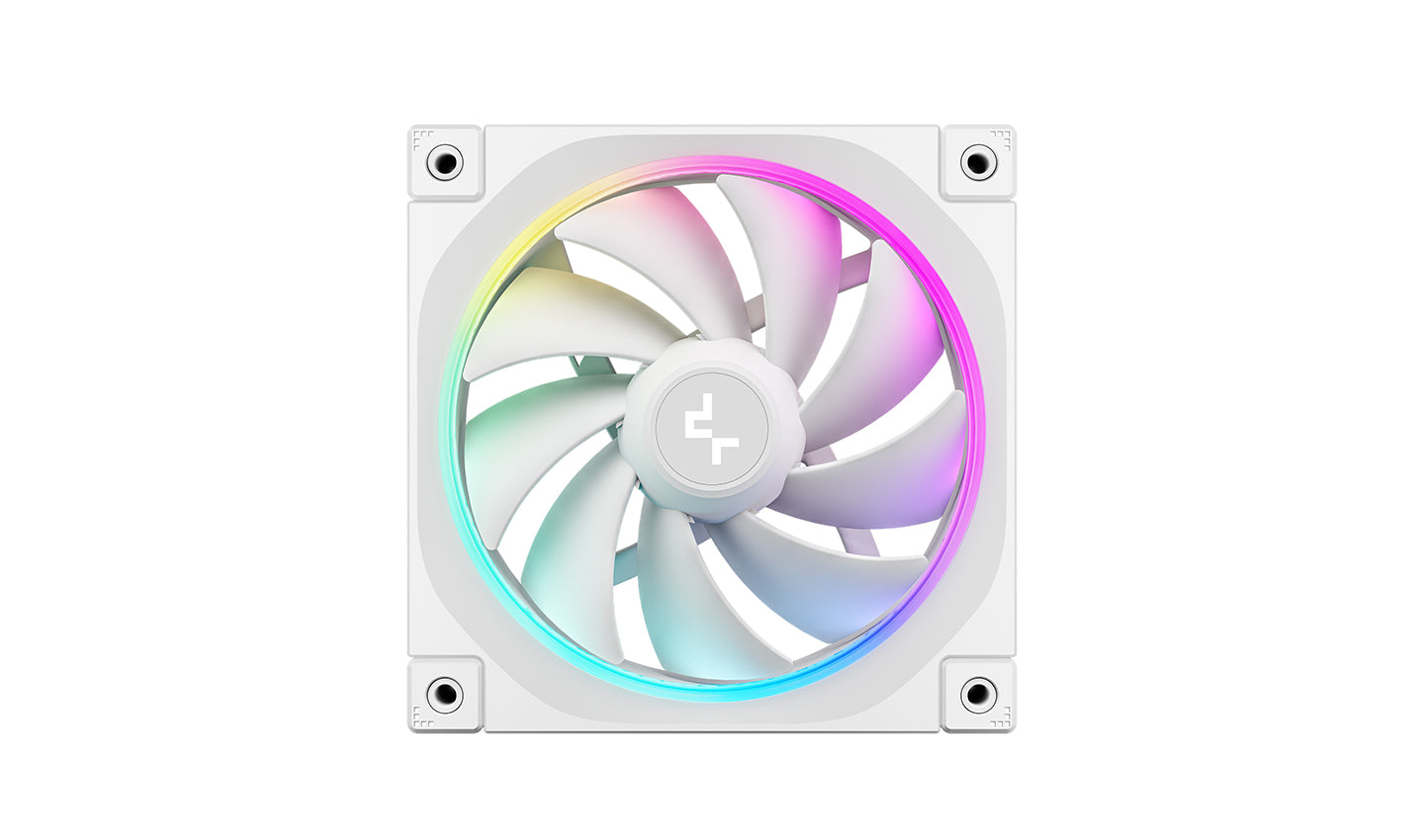 DeepCool FL12 White 120mm Unique ARGB Fans