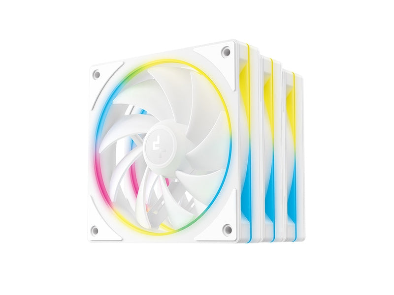 DeepCool FL12 SE WH 3 Pack 120mm Performance ARGB Fans