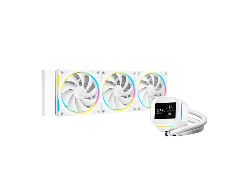 DeepCool LM360 ARGB Liquid Cooler Mini LCD Screen