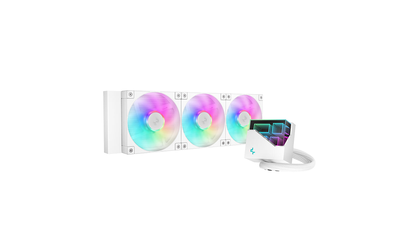 DeepCool LT360 A-RGB White High-performance Liquid CPU Cooler