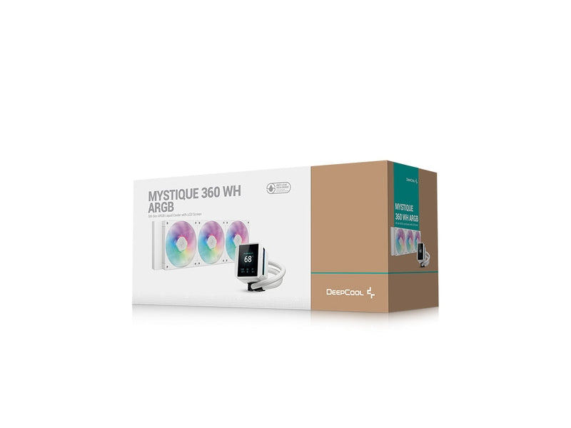 DeepCool MYSTIQUE 360 WH ARGB High-Performance Liquid Coolers