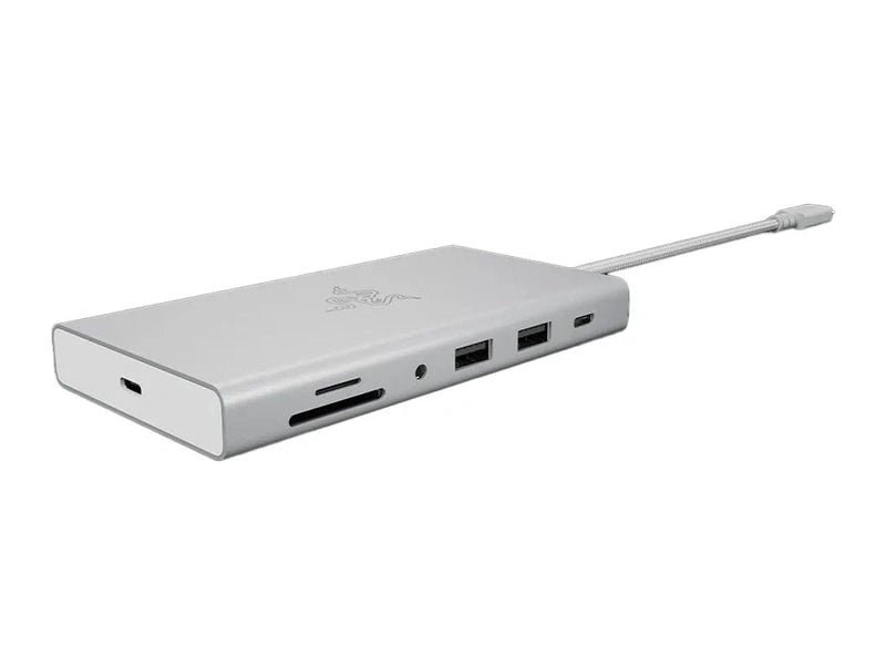 Razer USB C Dock-11-in-1 Multiport Adapter Mercury Edition