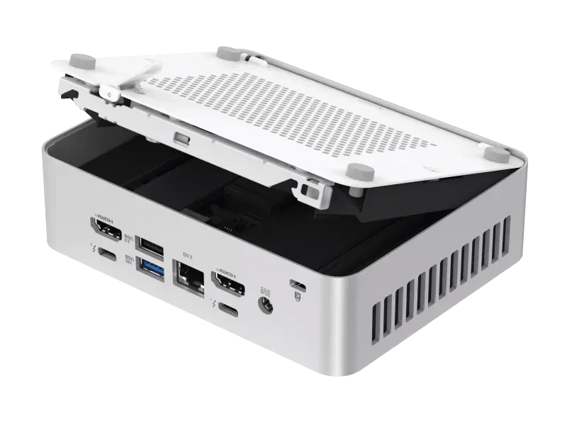 ASUS NUC 15 Pro+ Micro PC U5-225H DDR5 0/2 M.2 0/1 WL SILVER 3YR RTB
