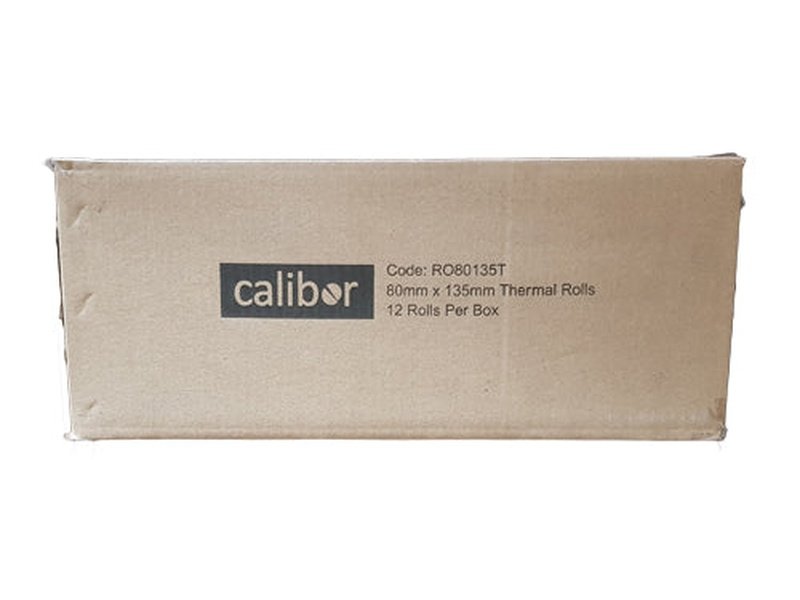 Calibor Thermal Paper 80X135 12 Rolls/Box