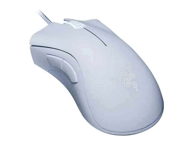 Razer DeathAdder Essential Ergonomic Wired Gaming Mouse - White Edition