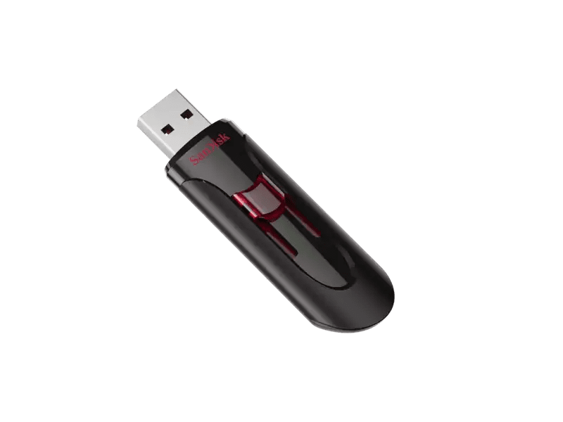 SanDisk Cruzer Glide CZ600 64GB USB 3.0 Flash Drive Black