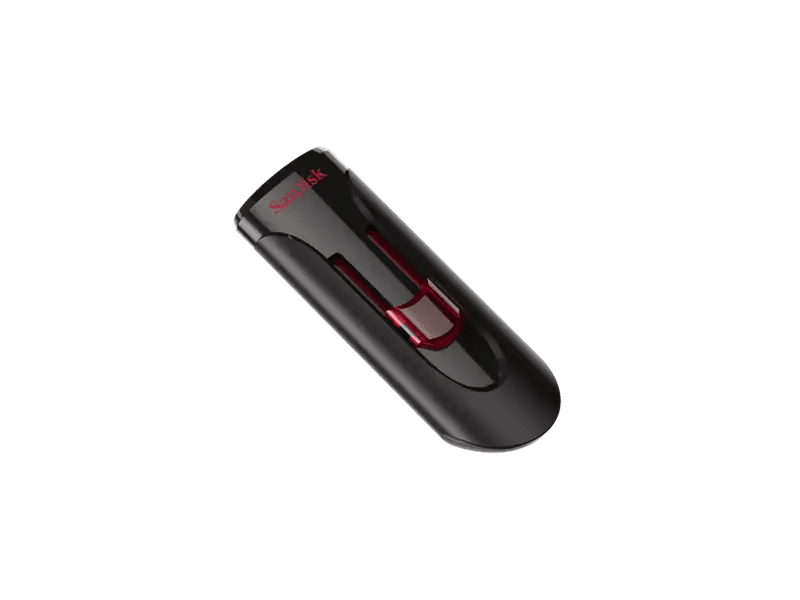 SanDisk Cruzer Glide CZ600 64GB USB 3.0 Flash Drive Black