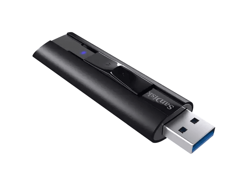 SanDisk Extreme Pro CZ880 128GB USB3.1 SSD Flash Drive Black