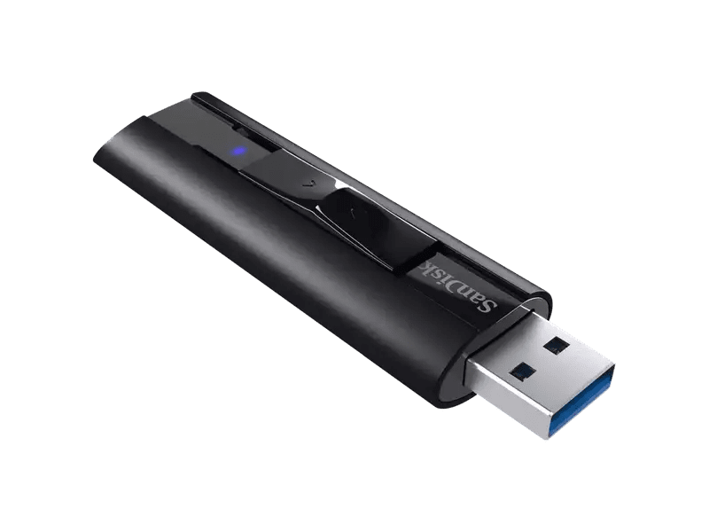 SanDisk Extreme Pro CZ880 256GB USB 3.1 SSD Flash Drive Black