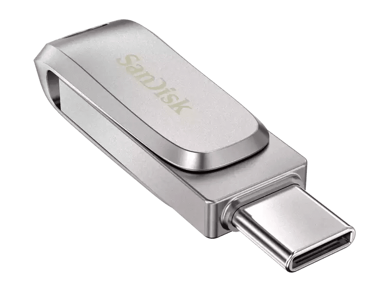 SanDisk Ultra Dual Drive Luxe 32GB Type-C Flash Drive Metal