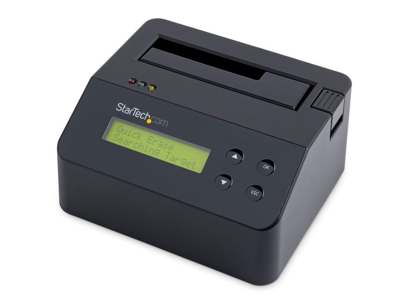 StarTech Single Bay SSD/HDD Hard Drive Eraser 2.5"/3.5"