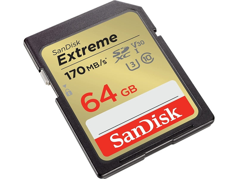 SanDisk 64GB Extreme SD UHS-I Card