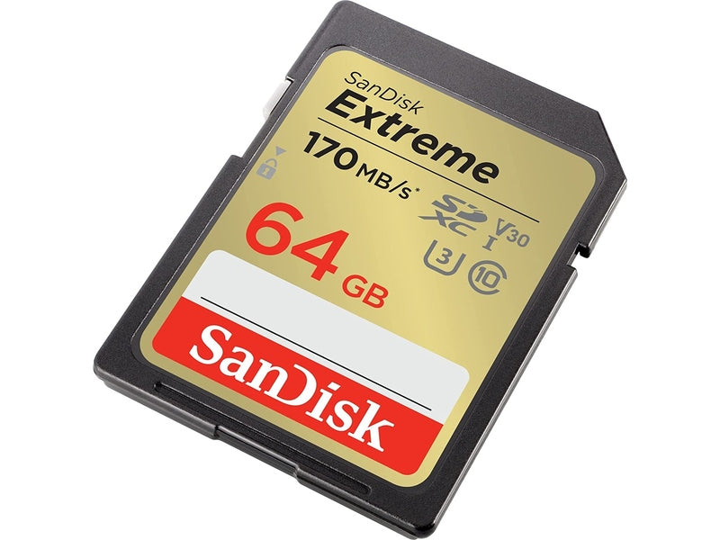 SanDisk 64GB Extreme SD UHS-I Card