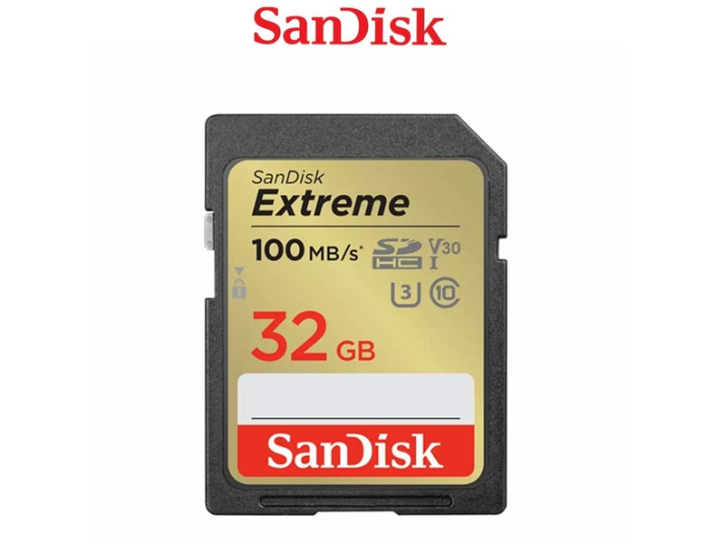 SanDisk 32GB Extreme SD UHS-I Memory Card