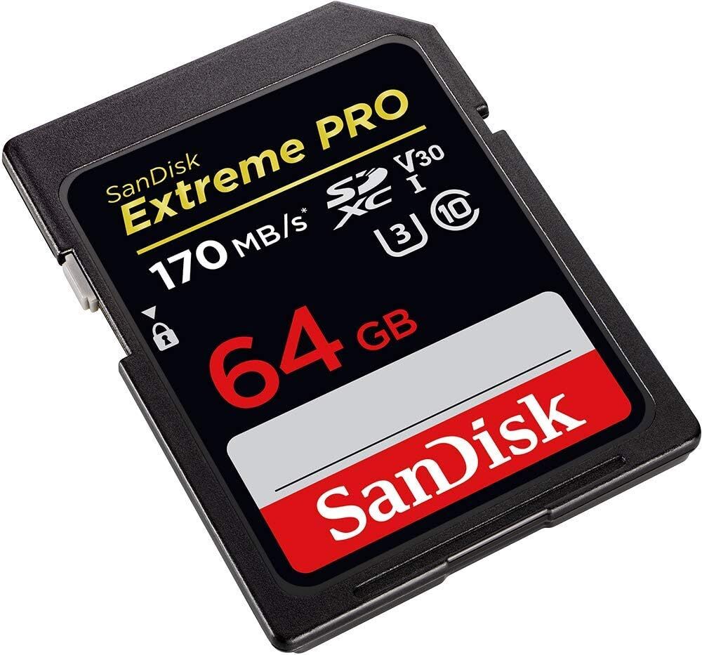 SanDisk 64GB Extreme PRO® SDHC™ And SDXC™ UHS-I Card