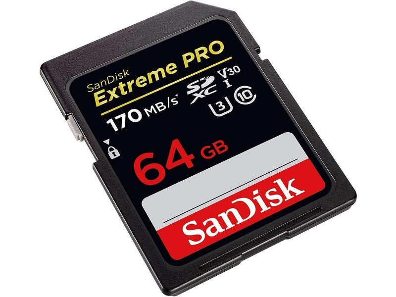 SanDisk 64GB Extreme PRO® SDHC™ And SDXC™ UHS-I Card