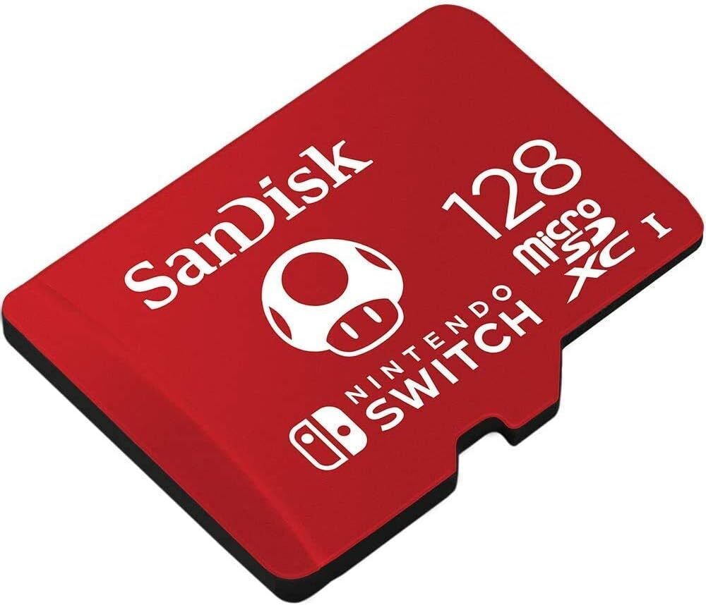 SanDisk 128GB Nintendo-Licensed MicroSDXC UHS-I Memory Card