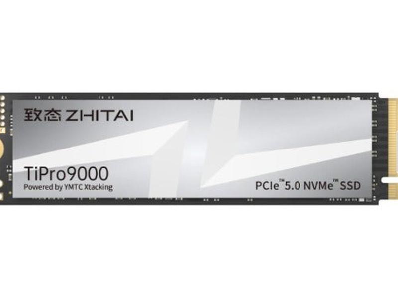 YMTC ZhiTai TiPro9000 1TB M.2 2280 PCIe Gen5 NVMe SSD, up to 14,900MB/s read and 13,500MB/s write speeds