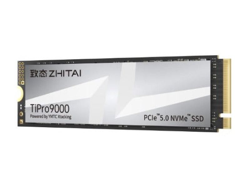 YMTC ZhiTai TiPro9000 1TB M.2 2280 PCIe Gen5 NVMe SSD, up to 14,900MB/s read and 13,500MB/s write speeds
