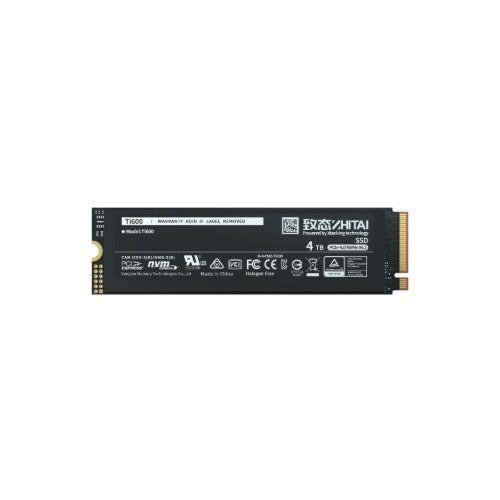 YMTC ZhiTai Ti600 1TB M.2 2280 PcIe Gen4 7000MB/s 6000MB/s R/W NVMe M.2 SSD