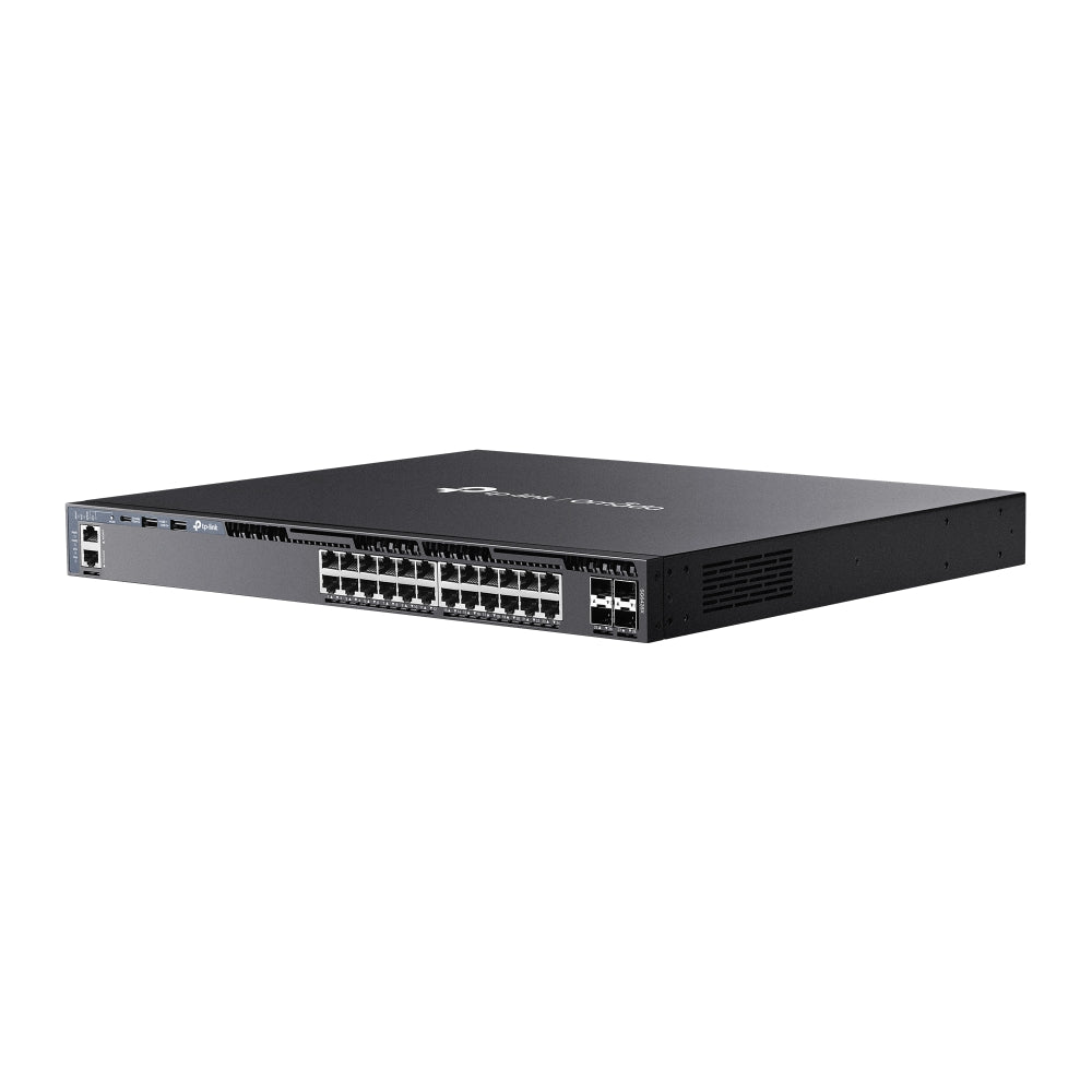 TP-Link SG6428X Omada 24-Port Gigabit Stackable L3 Managed Switch with 4 10GE SFP+ Slots