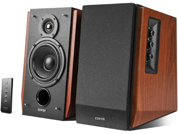Edifier R1700BT Studio 2.0 Bluetooth Bookshelf Speakers - Brown