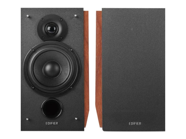 Edifier R1700BTS Bluetooth Bookshelf Speakers 66W RMS DUAL RCA INPUTS - BROWN