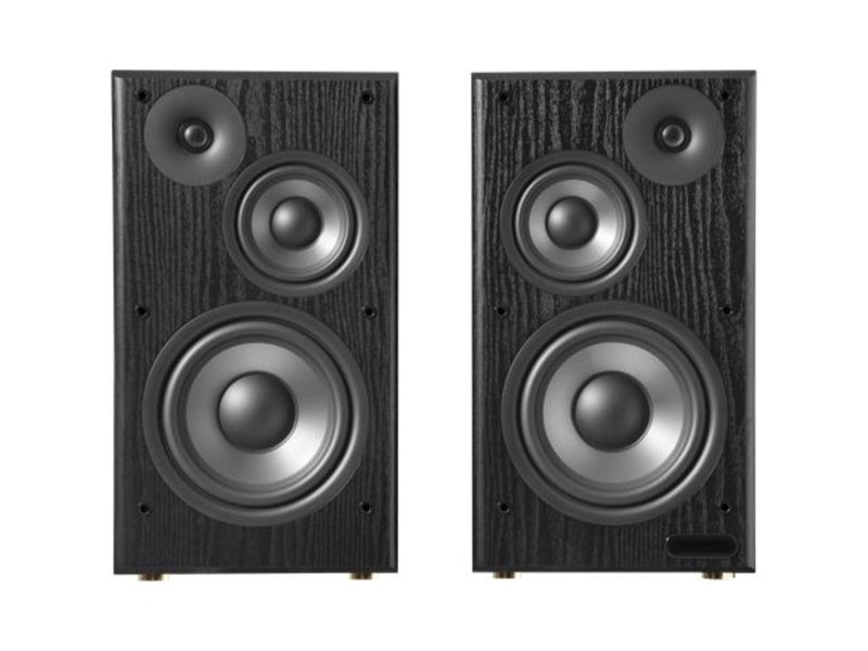 Edifier R2750DB MKII Active 2.0 3-Way 140W Quad-Amped Bluetooth Bookshelf Speaker Set - Black