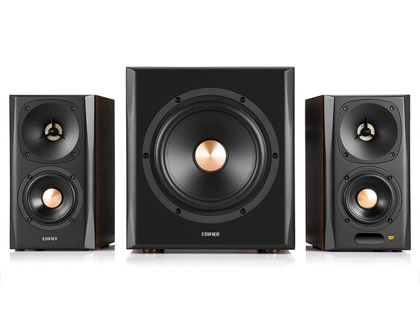 Edifier S360DB 2.1 Bluetooth Bookshelf Speakers with 8" Wireless Subwoofer