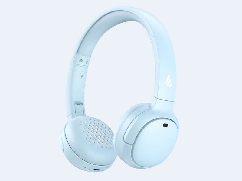 Edifier WH500 Wireless On-Ear Headphones - Blue