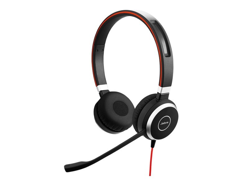 Jabra EVOLVE 40 UC Stereo, USB Business Headset, Premium Noise-canceling Technology