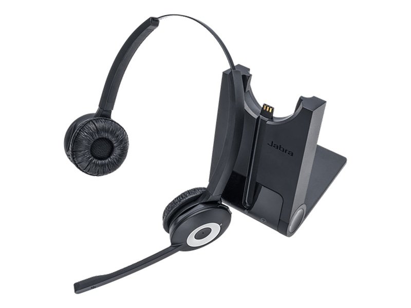 Jabra PRO 920 Duo Wireless Headset, Suitable For Deskphone