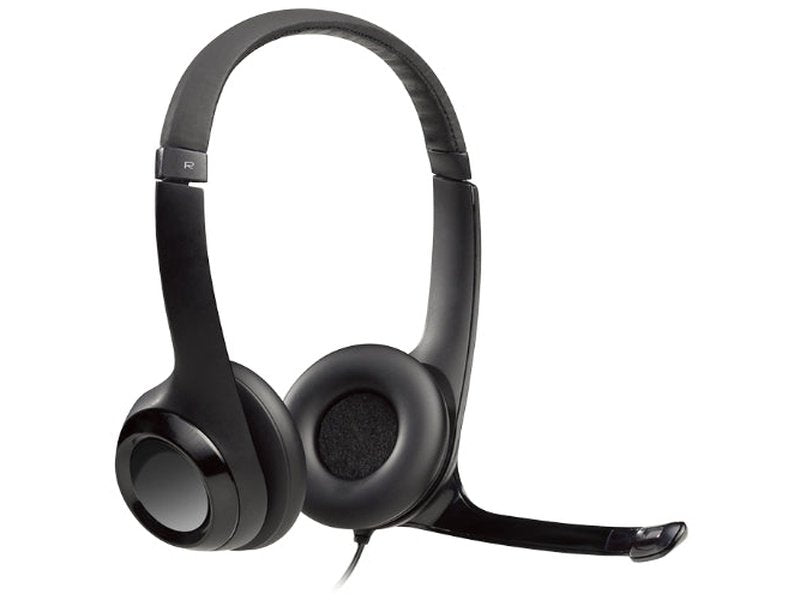 Logitech H390 USB Computer Headset Adjustable Noise Cancelling Micophone