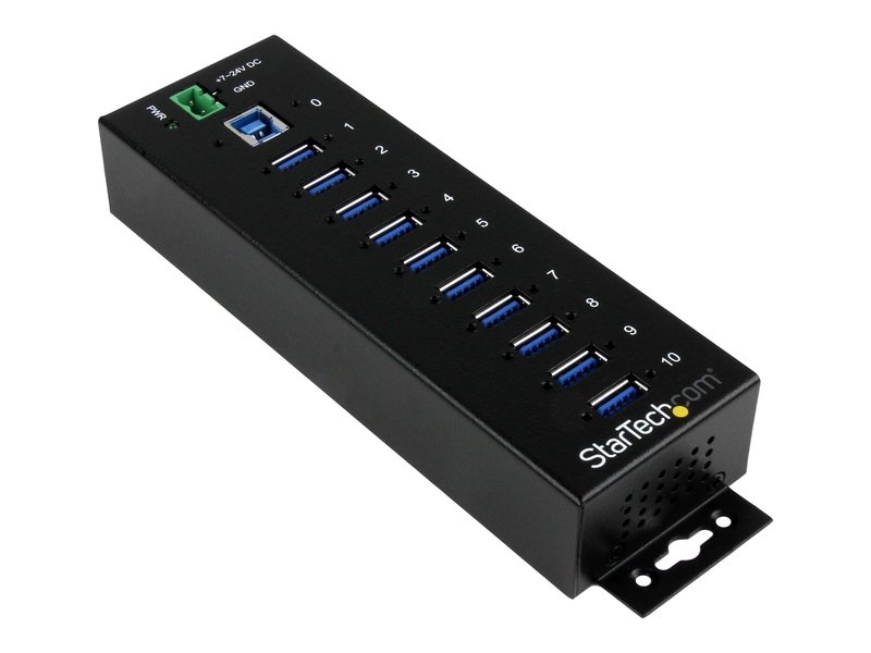 StarTech USB Hub USB 3.0 Type A External Black