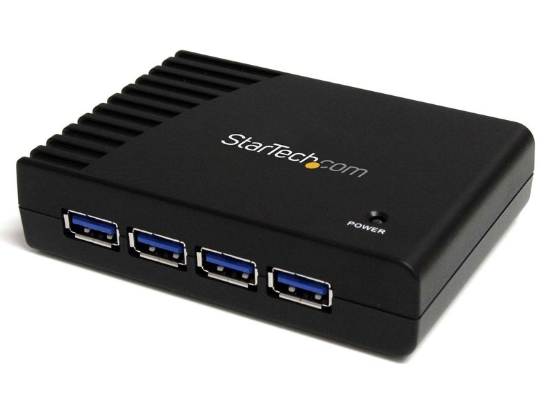 StarTech 4 Port Black SuperSpeed USB 3.0 Hub 4 Port USB 3.0 Hub