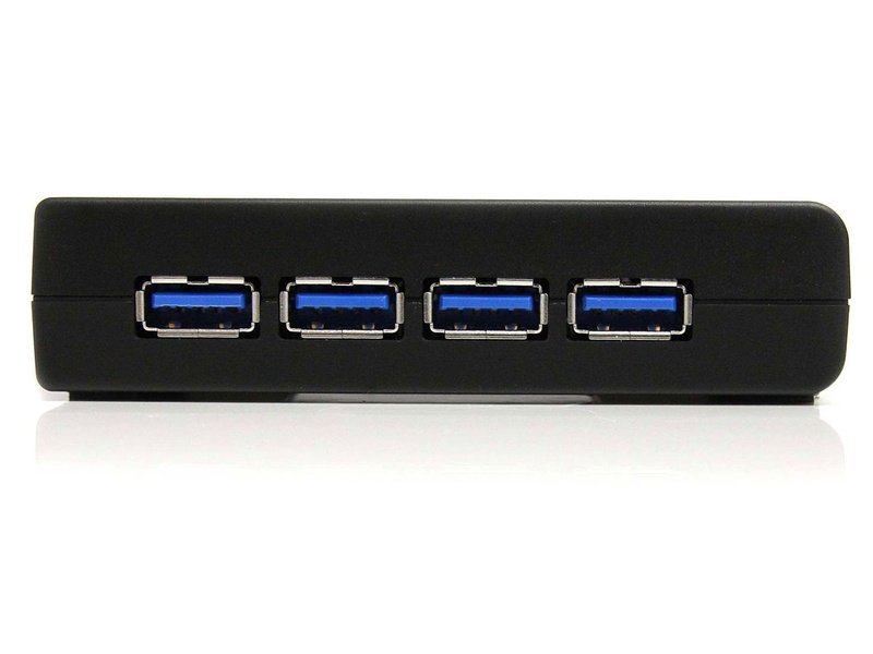 StarTech 4 Port Black SuperSpeed USB 3.0 Hub 4 Port USB 3.0 Hub