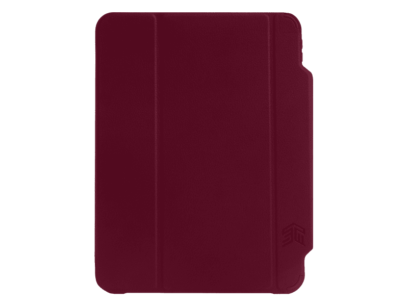 STM Dux Studio Rugged Carrying Case Folio For 12.9" iPad Pro 4th Gen Dark Red