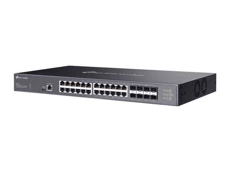 TP-Link SX3832 Omada 24-Port 10GBASE-T L2+ Managed Switch with 8 10GE SFP+ Slots