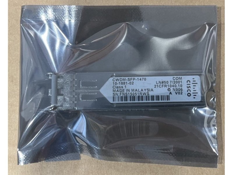 Cisco CWDM-SFP-14070 10-1881-02 SFP Transceiver *used*