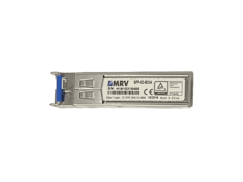 MRV SFP-GD-BX34 1.25 GBPS SFP Transceiver *used*