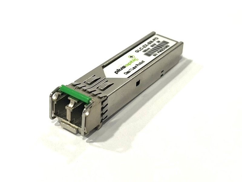 Plusoptic GLC-ZX-SM-PO SFP Cisco Compatible 1000Base-ZX 1550nm 80KM Transceiver *used*