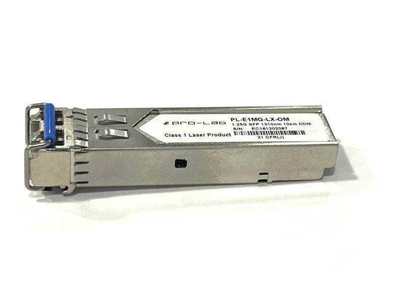 Pro-Lab PL-E1MG-LX-OM BROCADE COMPATIBLE SFP 1.25G 1310nm 10KM DDM Transceiver *used*