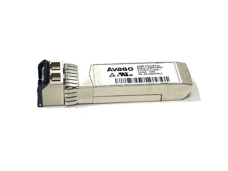 Avago AFBR-57D7APZ-QL 8GB SFP+ 850nm Fiber Channel Transceiver Module *used*