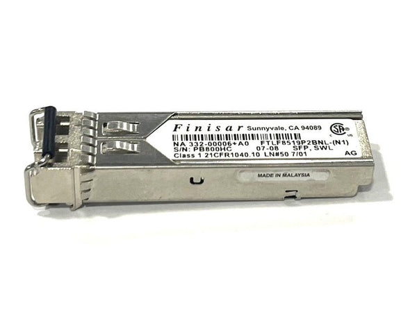 Finisar FTLF8519P2BNL- N1 2Gbps 500m 850nm MMF SFP Transceiver Module *used*