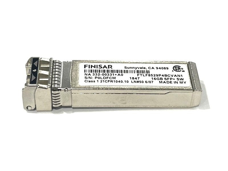 Finisar FTLF8529P4BCVAN1 16GB FC SW SFP+ Transceiver Module *used*