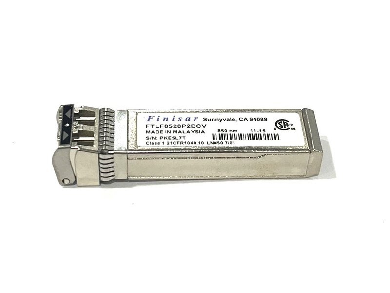 Finisar FTLF8528P2BCV 8Gbs 850nm SW Multimode SFP+ Transceiver *used*