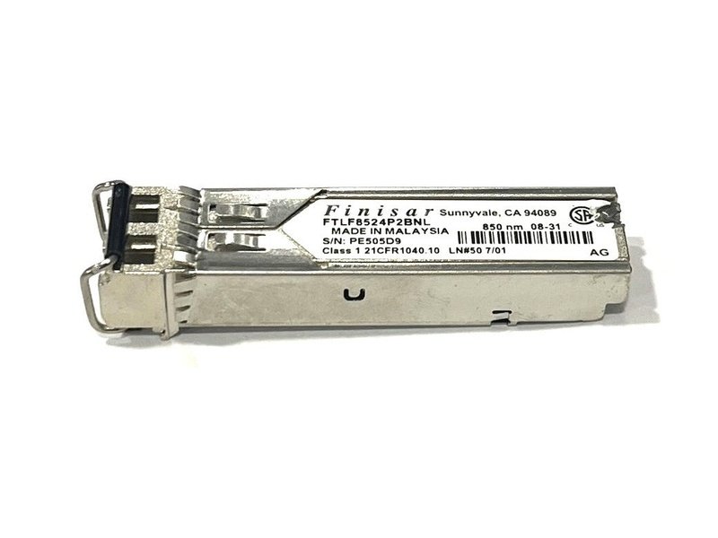 Finisar FTLF8524P2BNL 4GB 850nm MMF SFP Transceiver Module *used*